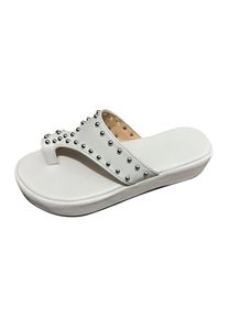 Generisch Damen Flache Sandalen Sommer Dicke Sohle Cozy Weich Freizeit Sandalen Pantoletten Sommerschuhe Elegant Sommer Strandsandalen Rutschfeste Freizeit Schuhe Komfort Weiche Sandalen