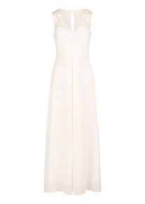 ApartFashion Damen Hochzeitskleid Kleid, Creme, 40 EU