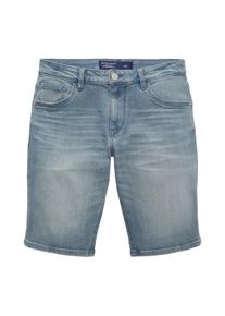 Tom Tailor Herren Josh Shorts, blau, Uni, Gr. 31