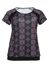 Große Größen Funktionsshirt Gr. 52/54 schwarz von sheego für Damen