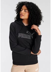 Puma Große Größen Kapuzensweatshirt Gr. M schwarz für Damen