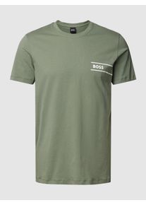 BOSS T-Shirt mit Label-Detail