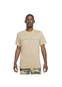 Nike Herren Pro Dri-FIT Graphic Short-Sleeve Shirt braun