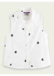 Scotch & Soda Scotch & Soda Ärmelloses Shirt aus Bio-Material mit Print