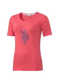 U.S. Polo Assn. Damen T-Shirt mit Strass