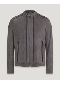 Belstaff Tailwind Jacke für Herren Nappa Backed Suede Granite Grey / Black 52