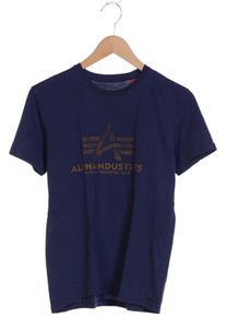 Alpha Industries Herren T-Shirt, marineblau