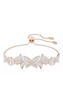 Swarovski Armband - Lilia Butterfly gold-tone plated - in weiß - Armband für Damen