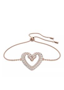 Swarovski Armband - Una Heart Medium gold-tone plated - in weiß - Armband für Damen