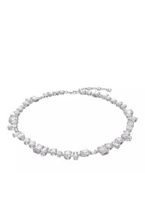 Swarovski Halskette - Gema Mixed cuts Rhodium plated - in silber - Halskette für Damen