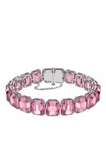 Swarovski Armband - Millenia Octagon cut Rhodium plated - in rosa - Armband für Damen
