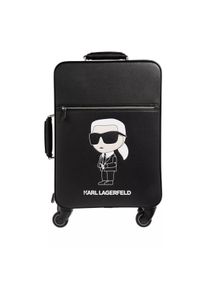 K by KARL LAGERFELD Karl Lagerfeld Reisegepäck - Ikonik Trolley - in schwarz - Reisegepäck für Damen