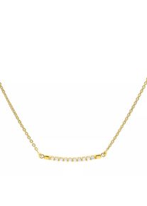 diamondline Halskette - Necklace 375 10 Diamonds total approx. 0,10 ct. H- - in gold - Halskette für Damen