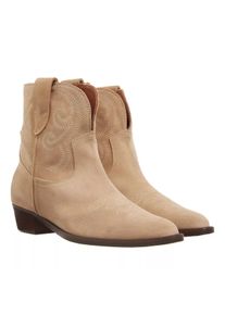 Toral Boots & Stiefeletten - Toral Suede Western Booties - in beige - Boots & Stiefeletten für Damen