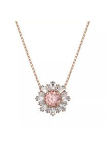 Swarovski Halskette - Sunshine Necklace Mixed cuts Sun rose gold - in rosa - Halskette für Damen