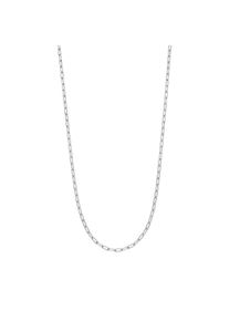 Leaf Halskette - Necklace Cube 45cm, silve rhodium plate - in silber - Halskette für Damen