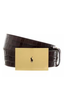 Polo Ralph Lauren Gürtel - 45Mm Rt Belt Medium - in braun - Gürtel für Unisex