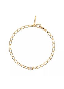 P D Paola PDPAOLA Armband - Letter E Bracelet - in gold - Armband für Damen