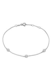 Isabel Bernard Armband - De la Paix Alfie 14 karat bracelet diamond 0.12 - in silber - Armband für Damen