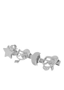 K by KARL LAGERFELD Karl Lagerfeld Ohrringe - K/Ikonik Stern Ohrstecker Set - in silber - Ohrringe für Damen