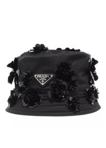 Prada Mützen - Re-Nylon Bucket Hat - in schwarz - Mützen für Damen