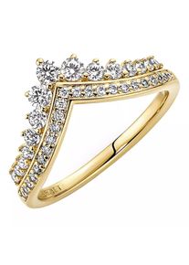 Pandora Ring - Timeless Wishbone Diadem Ring - in gold - Ring für Damen