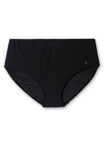 Große Größen Bikinihose in hohem Schnitt, mit Shaping-Einsatz Gr. 40 schwarz von sheego für Damen