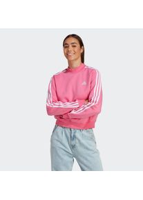 adidas Sportswear Große Größen Sweatshirt Gr. M pink gestreift für Damen