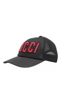 Gucci Mützen - Patch Baseball Cap - in schwarz - Mützen für Damen