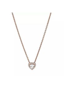 Pandora Halskette - Funkelndes Herz Collier-Halskette - in quarz - Halskette für Damen