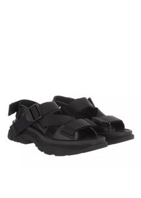 Alexander McQueen Sandalen & Sandaletten - Tread Sandals - in schwarz - Sandalen & Sandaletten für Damen