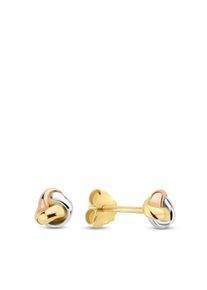 Isabel Bernard Ohrringe - Tricolore Maeva 14 Karat Ear Studs - in gold - Ohrringe für Damen