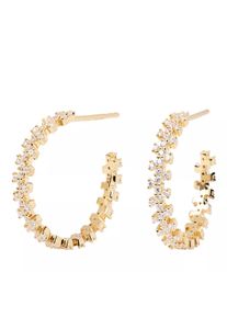 P D Paola PDPAOLA Ohrringe - Crown Earrings - in gold - Ohrringe für Damen