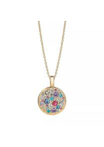 SIF JAKOBS Jewellery Halskette - Novara Pendant And Chain 45 cm - in gold - Halskette für Damen
