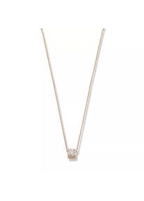 Isabel Bernard Halskette - La Concorde Felie 14 Karat Collier Cube With Zirco - in quarz - Halskette für Damen