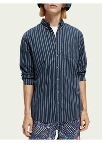 Scotch & Soda Scotch & Soda Gestreiftes Oxford-Shirt aus Bio-Baumwolle
