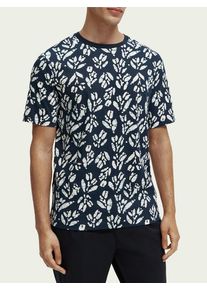 Scotch & Soda Scotch & Soda T-Shirt im Relaxed Fit aus Bio-Jersey mit Print