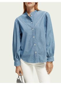Scotch & Soda Scotch & Soda Leichtes Shirt aus Chambray-Denim