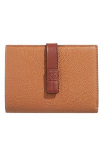 Loewe Portemonnaies - Medium Vertical Wallet In Soft Grained Calfskin - in braun - Portemonnaies für Unisex
