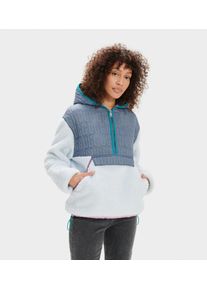 UGG Australia UGG Iggy Sherpa Half Zip Pullover für Damen in Grey, Größe S