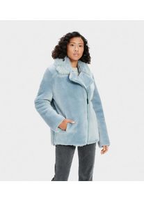 UGG Australia UGG Nadine Short Shearling Jacke für Damen in Blue, Größe M, Schaffell