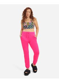 UGG Australia UGG Daniella Jogginghose für Damen in Neon Pink, Größe L, Baumwollmischung