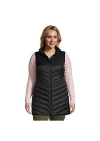 LANDS' END Daunenweste ULTRALEICHT mit Packfach, Damen,  Schwarz, Nylon/Daunen, by Lands' End