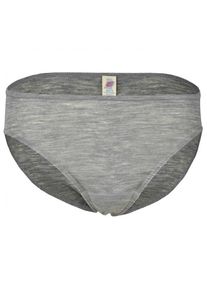 Engel Damen Bikini Slip Merinounterw&auml;sche Damen (Gr 34/36 |grau)