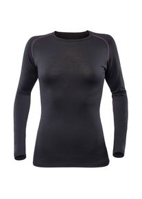 DEVOLD Breeze Woman Shirt Merinounterwäsche Damen (Gr S |schwarz/grau)
