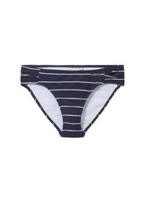 Tom Tailor Damen Bikini-Slip, blau, Streifenmuster, Gr. 36