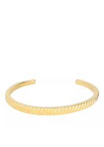 LOTT.gioielli Armband - CL Bangle Vintage Stripey Small - in gold - Armband für Damen