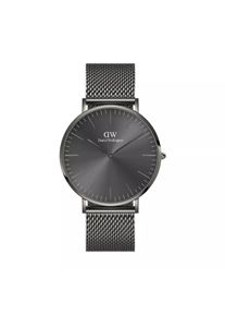 Daniel Wellington Uhr - Dw Classic Revival Anthracite Grey Sunray 40Mm - in grau - Uhr für Damen