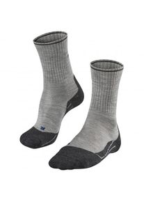Wandersocken Falke TK2 Wool Silk Damen (Gr 39-40 |grau)