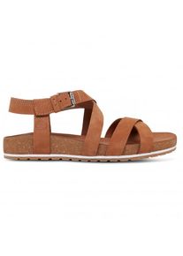 Timberland Malibu Waves Ankle Strap Sandal Sandalen Damen Freizeit (Gr 5,5 |braun)